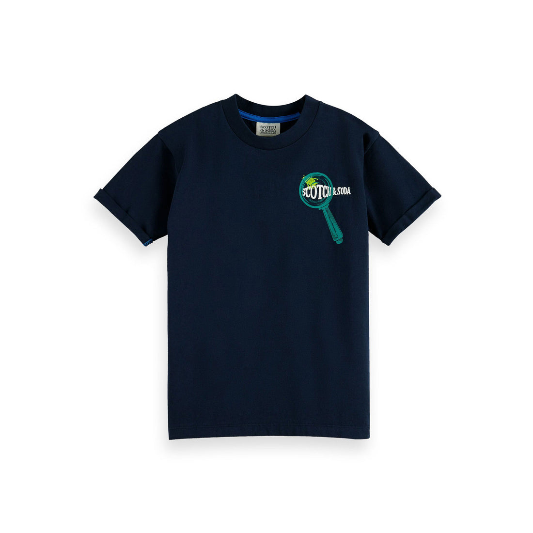 Scotch Shrunk Night Skate Fit Ss Tee With Artwork