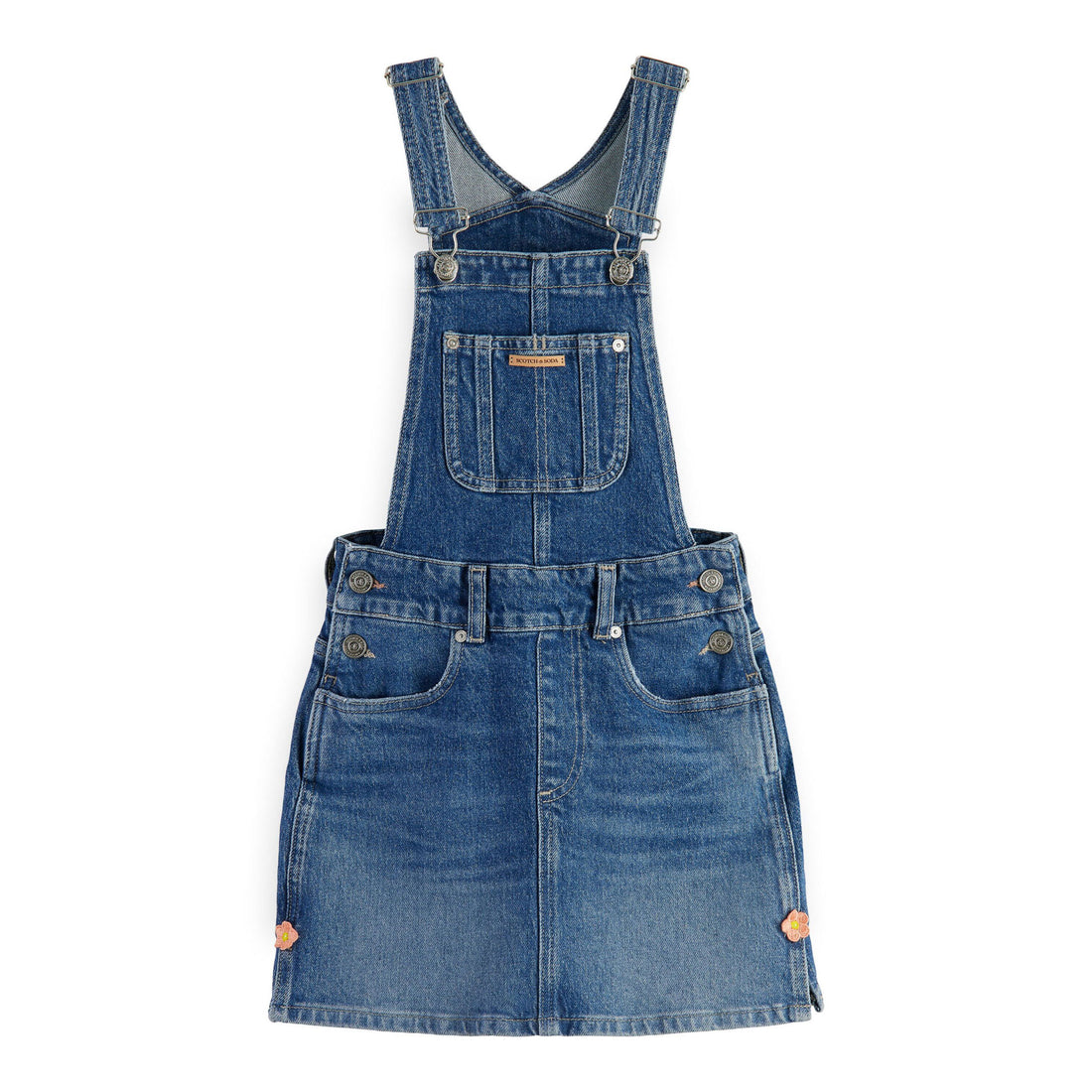 Scotch Shrunk  Windcatch Washed Denim Dungaree Dress