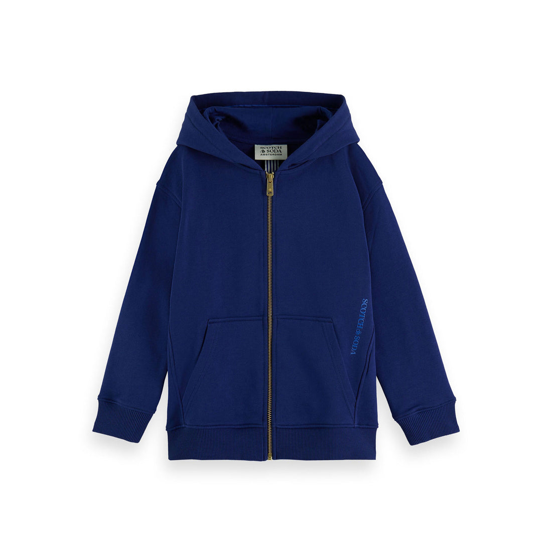 Scotch Shrunk Midnight Zip Up Hooded Cardigan