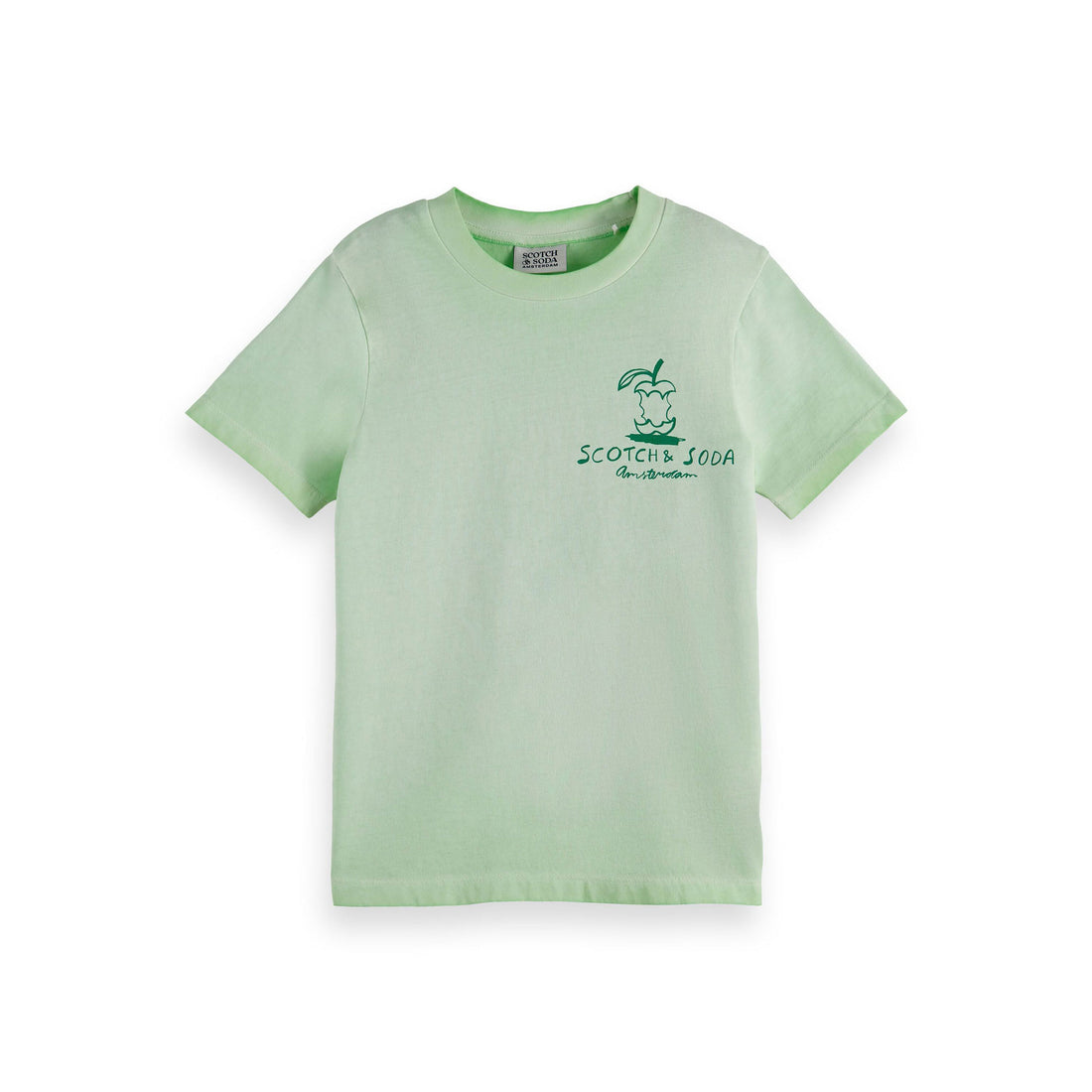 Scotch Shrunk Citrus Regular-Fit Ss Washed Artwork Tshirt