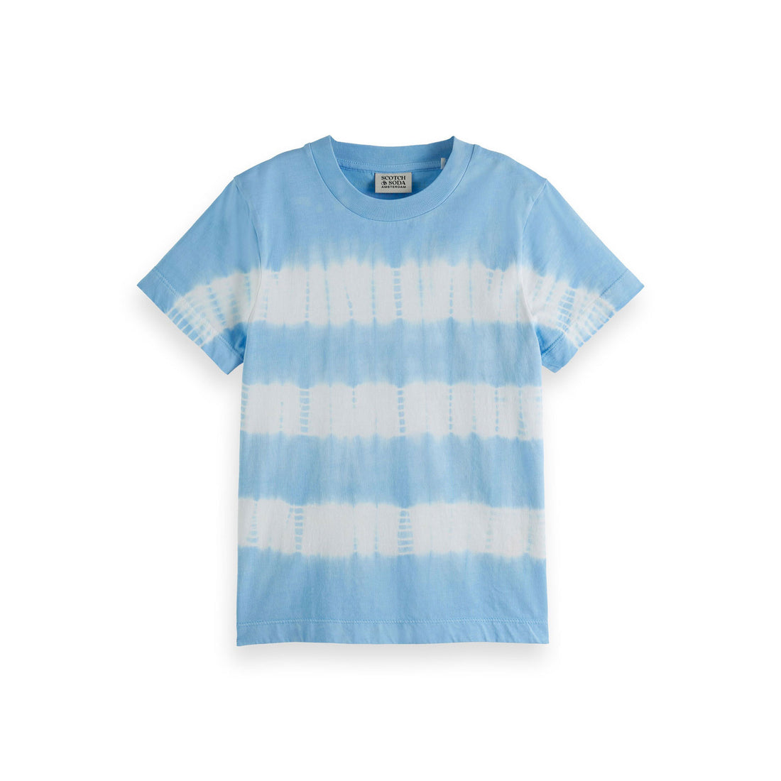 Scotch Shrunk Cornflower Relaxed-Fit Ss Tie-Dye T-Shirt