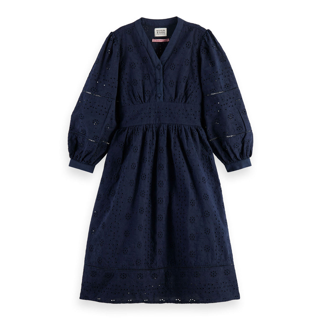 Scotch Shrunk Night Broderie Anglaise Dress