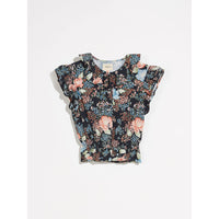 Bellerose Dark Floral Pooker Blouse