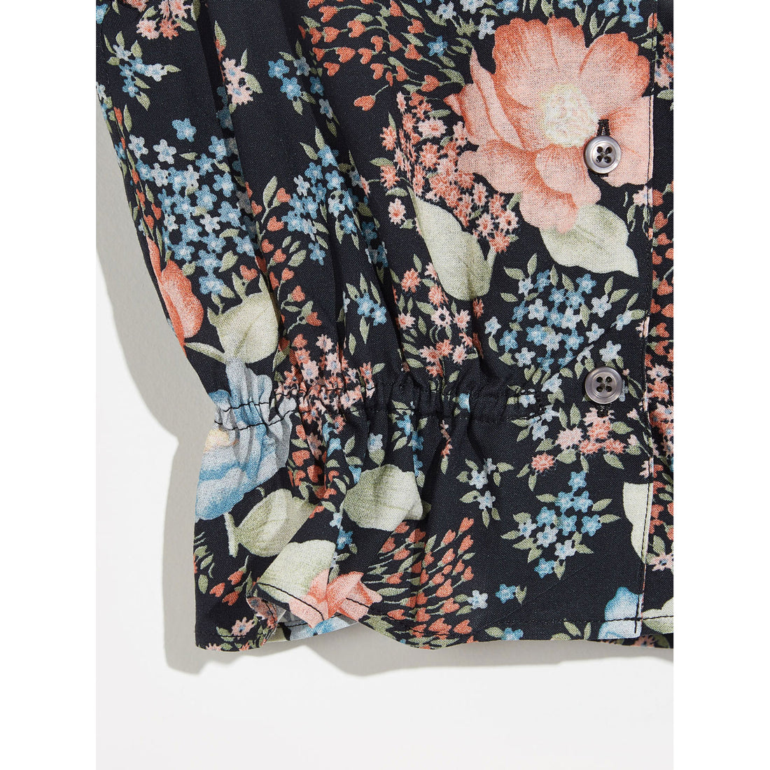 Bellerose Dark Floral Pooker Blouse