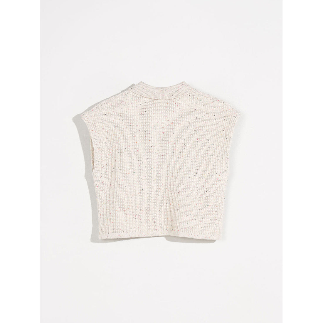 Bellerose Off White Gemyl Polo Knit Vest