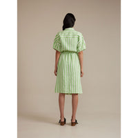 Bellerose Green Stripe Varia Womens Dress