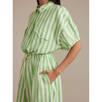 Bellerose Green Stripe Varia Womens Dress