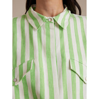 Bellerose Green Stripe Varia Womens Dress