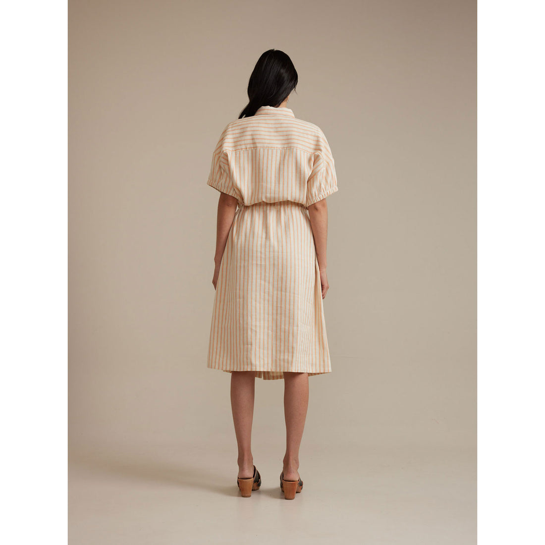 Bellerose Orange Stripe Varia Womens Dress