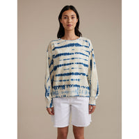 Bellerose Blue Tie Dye Caro Womens Sweatshirt