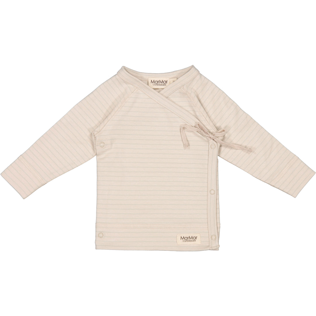 MarMar Copenhagen White Sage Stripe Tut Wrap Top
