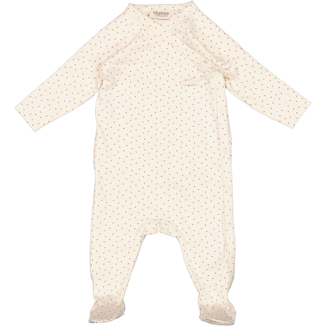 MarMar Copenhagen Red Currant Dot Rubetta Onesie