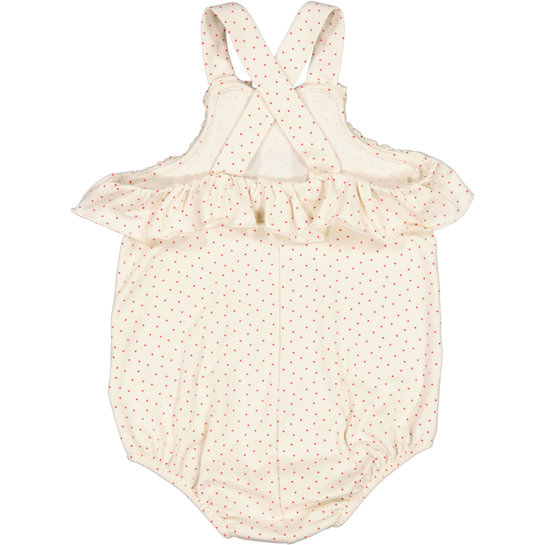 MarMar Copenhagen Red Currant Dot Rona Romper