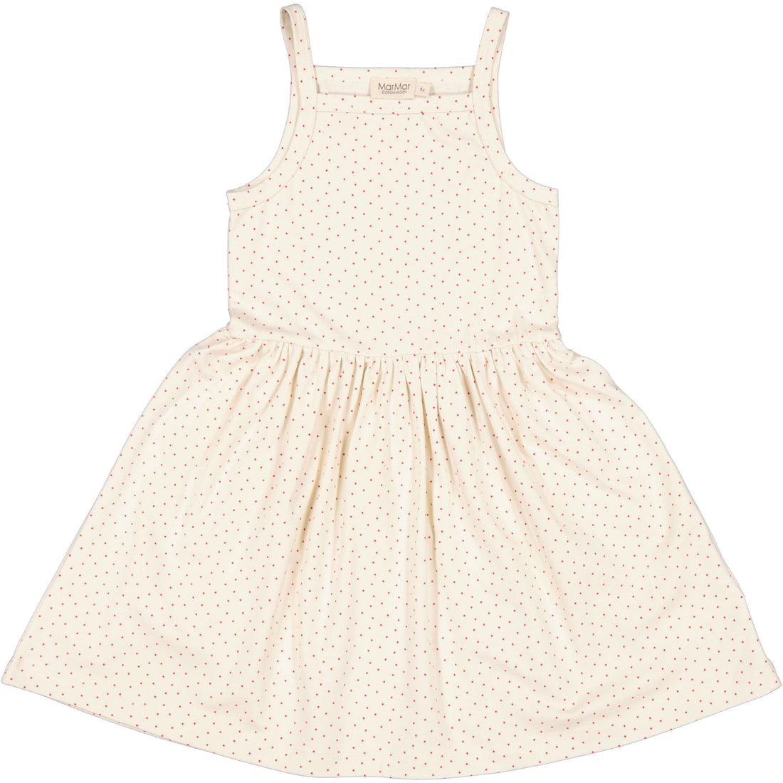 MarMar Copenhagen Red Currant Dot Dyveke Dress