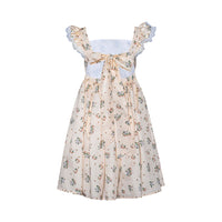 Paade Mode Beige Bees Ties Dress