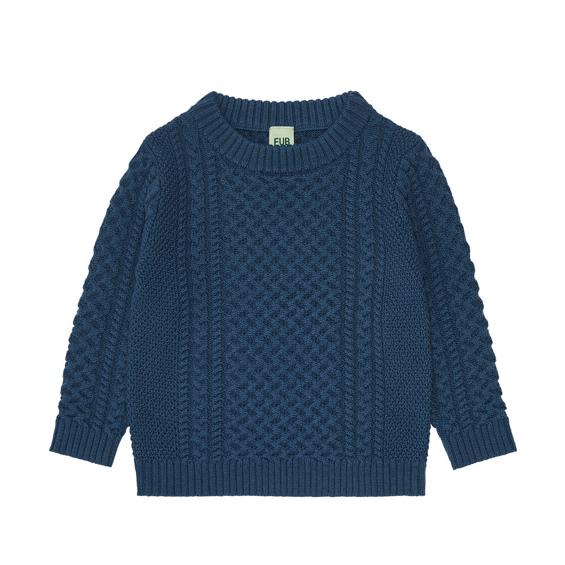 FUB Structure Sweater- Indigo