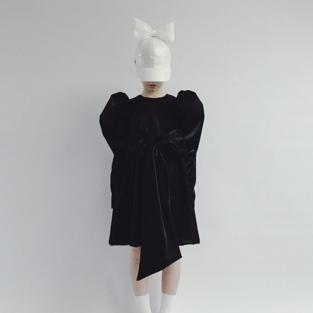Caroline Bosmans Snake Waisted Bow Dress