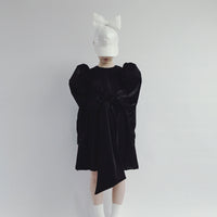 Caroline Bosmans Snake Waisted Bow Dress