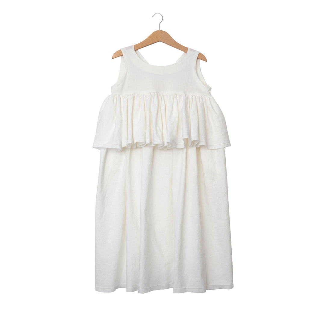 Ninina White Ruffle Dress