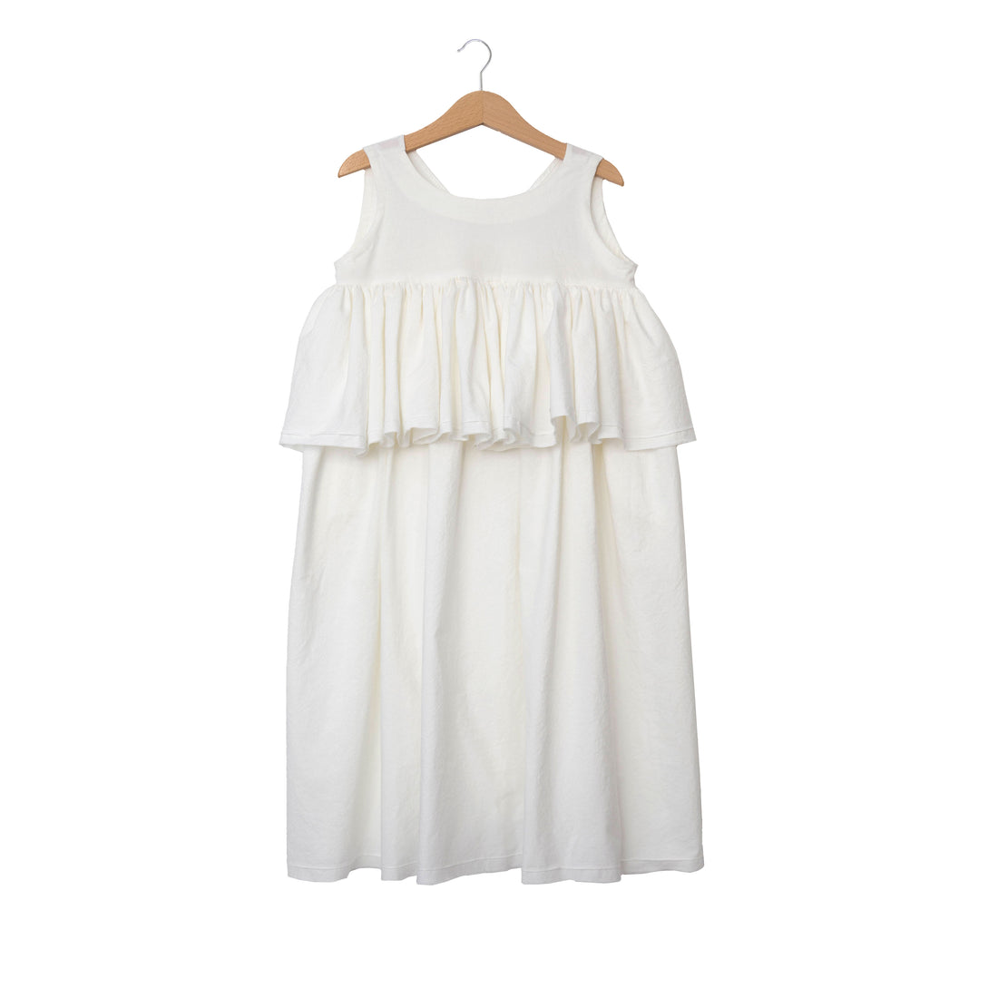 Ninina White Ruffle Dress