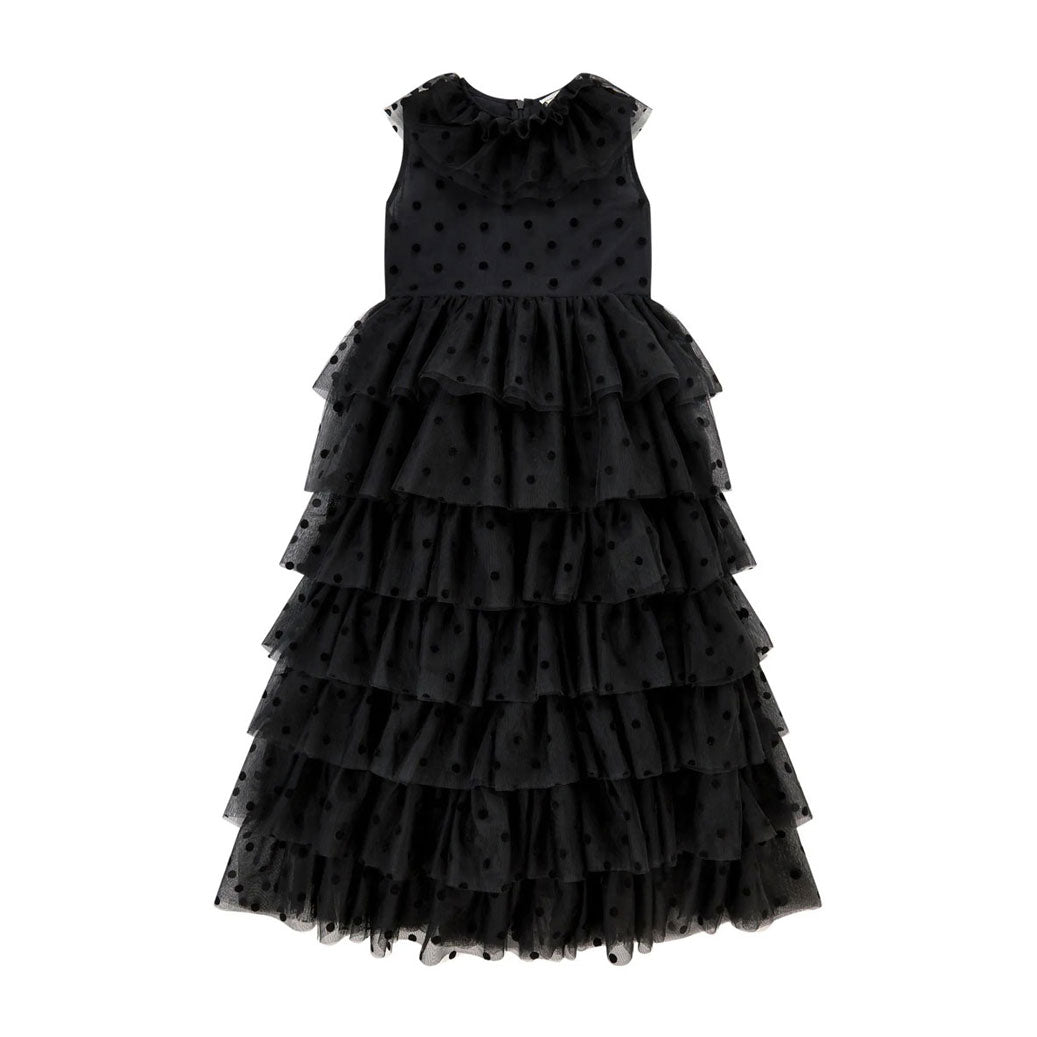 Sonia Rykiel Black Ewena Tulle Star Gown