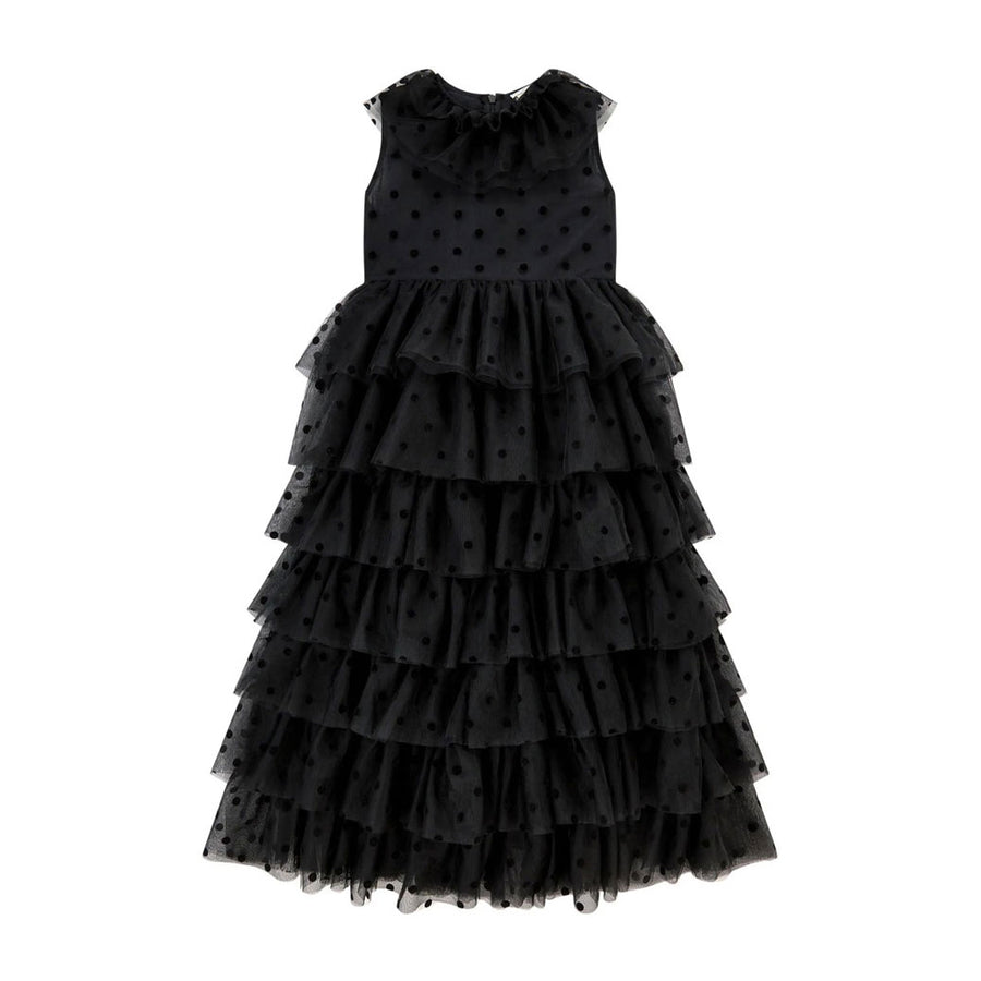 Sonia Rykiel Black Ewena Tulle Star Gown