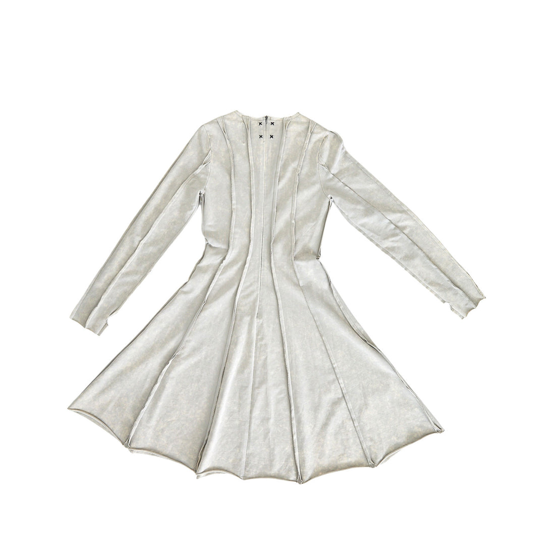Hey Kid Grey Washed Seam Dress