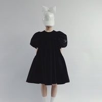 Caroline Bosmans Snake Tierred Puff Sleeve Dress