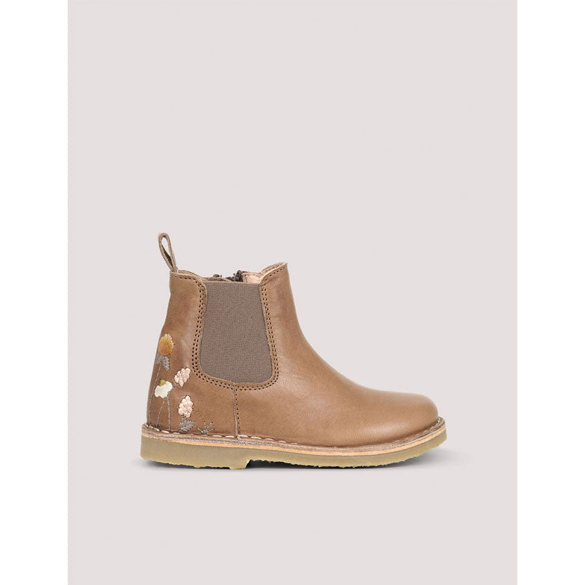 Petit Nord Latte Uniqua Wildflower Ankle Boot