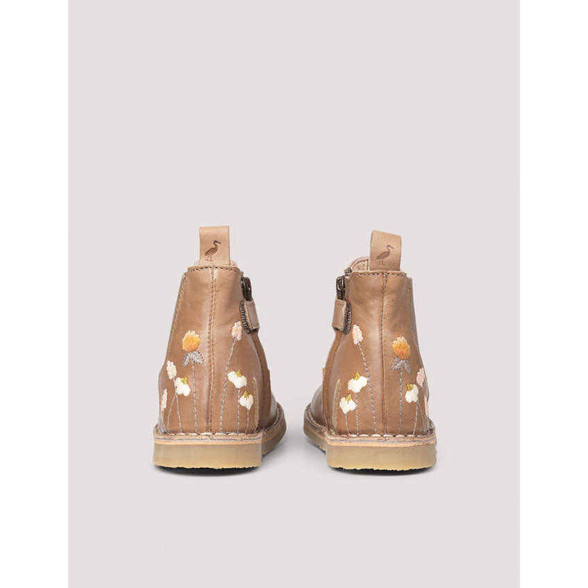Petit Nord Latte Uniqua Wildflower Ankle Boot