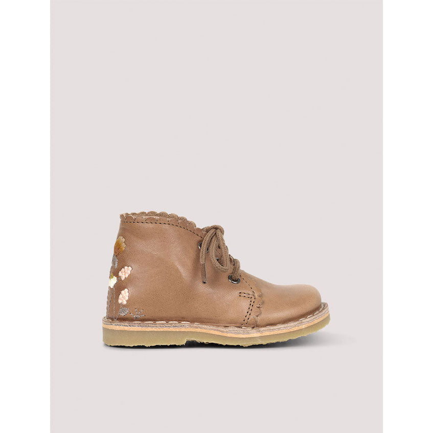 Petit Nord Latte Wildflower Scallop Boot
