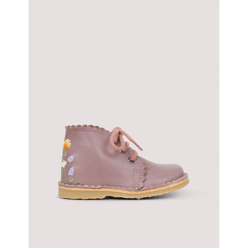 Petit Nord Lavender Uniqua Wildflower Scallop Boot