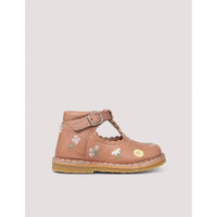 Petit Nord Old Rose Uniqua Flower Scallop T-Bar