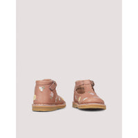 Petit Nord Old Rose Uniqua Flower Scallop T-Bar