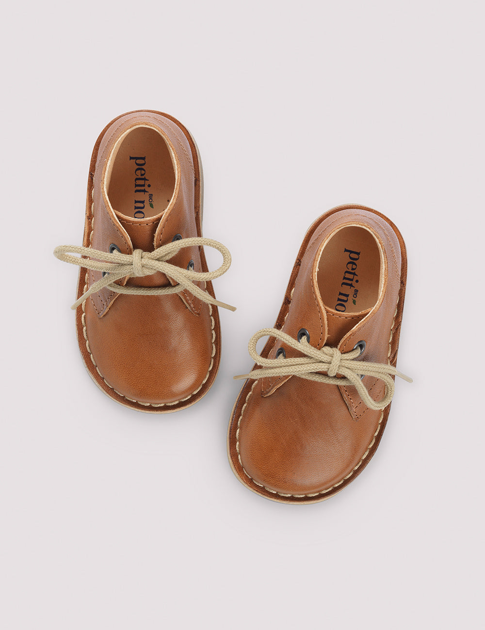 Petit Nord Cognac Desert Boot with Lace