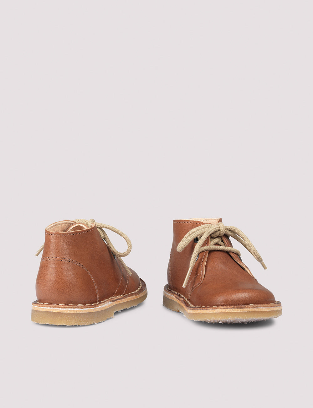 Petit Nord Cognac Desert Boot with Lace