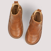 Petit Nord Cognac Ankle Boot Stars