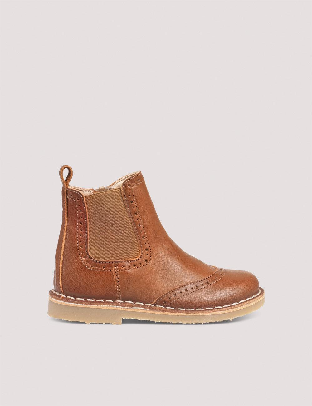 Petit Nord Cognac Ankle Boot Stars