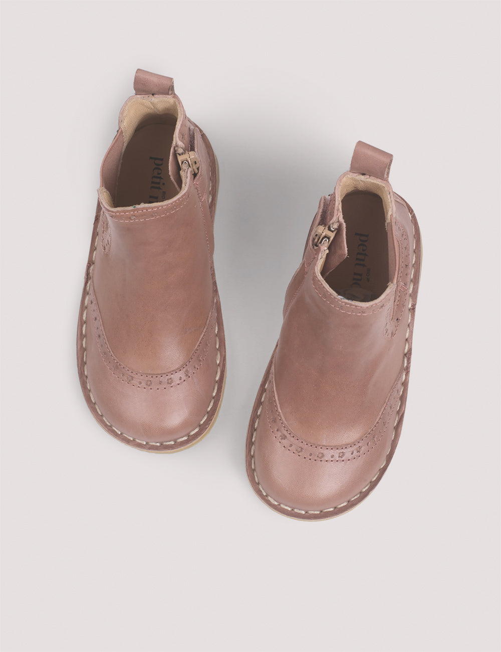 Petit Nord Old rose Ankle Boot Stars