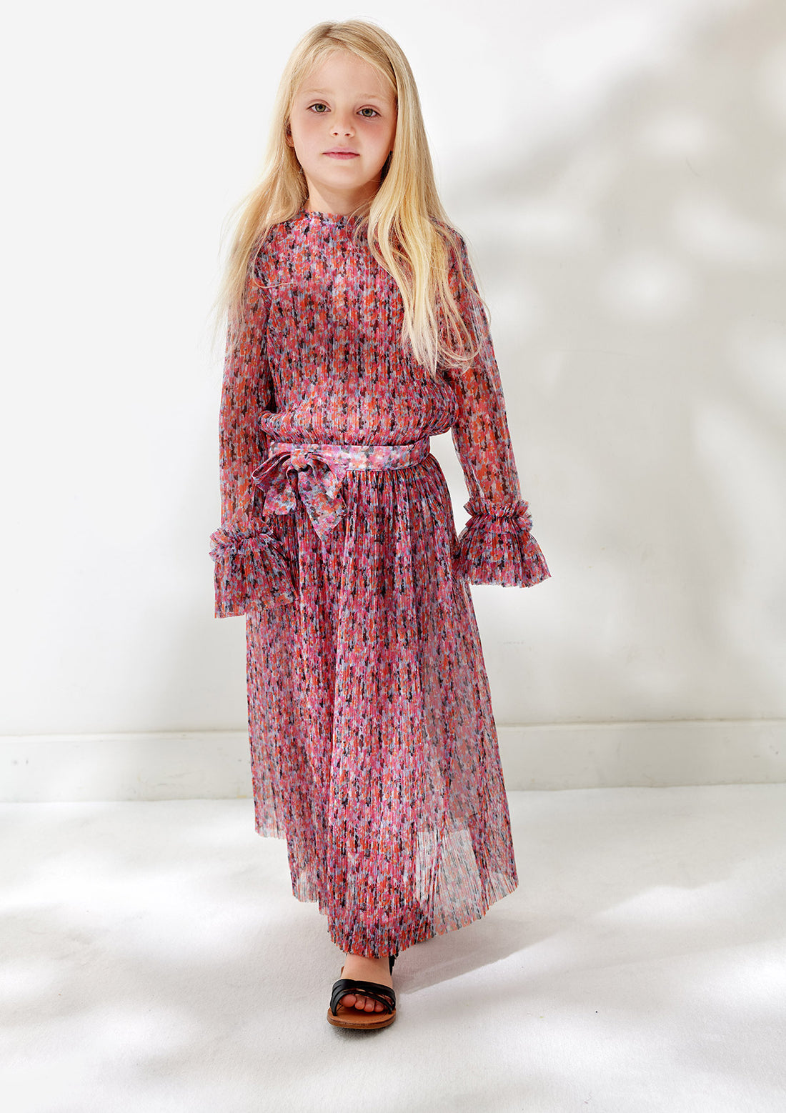 Philosophy Allover Print Tulle Skirt