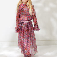 Philosophy Allover Print Tulle Skirt