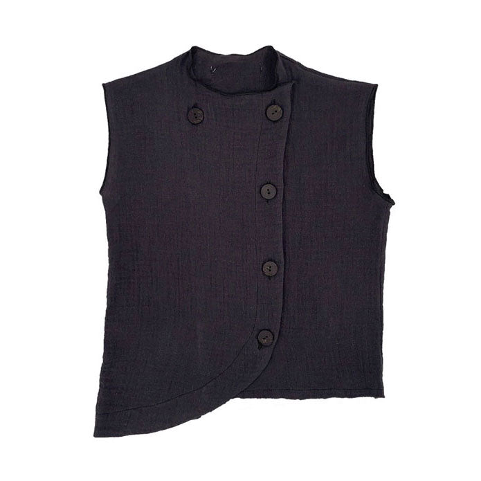 Gayalab Graphite Muslin Vest