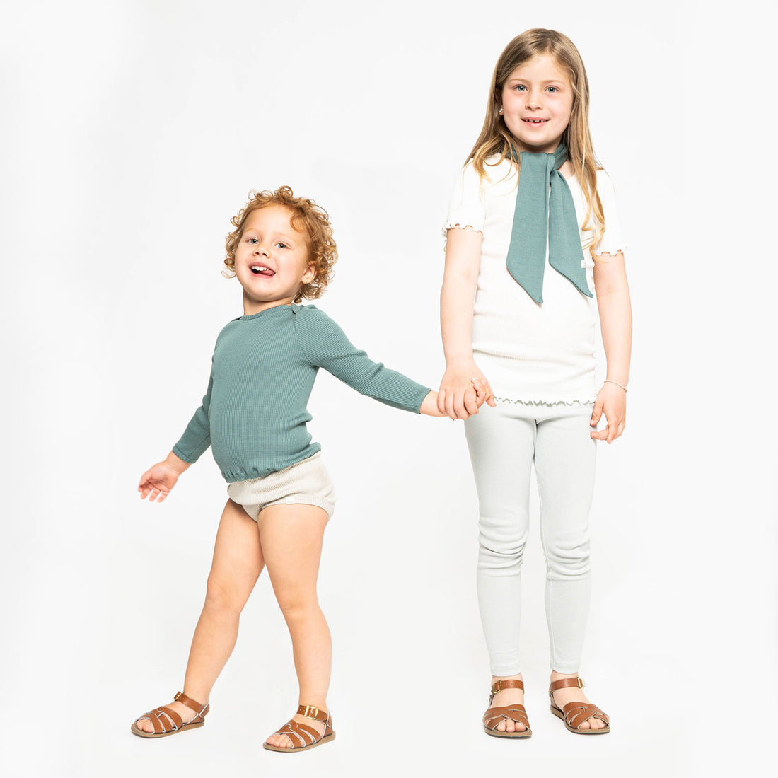 minimalisma Cream Blomst Tee