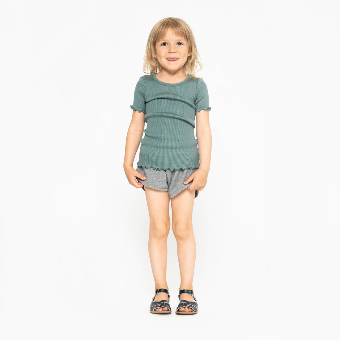 minimalisma Jade Blomst Tee