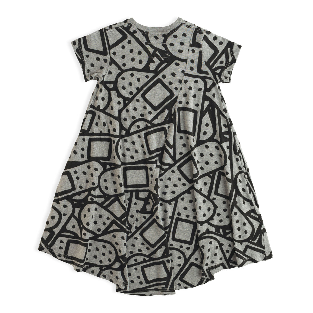 NUNUNU Heather Grey 360 Bandaid Dress
