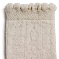 Collegien Juliette - Pointelle Organic Cotton Socks - Off White