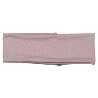 Knot Hairbands Pointelle Headwrap // Powder Purple