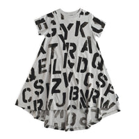 NUNUNU Ice Grey 360 Abc Dress