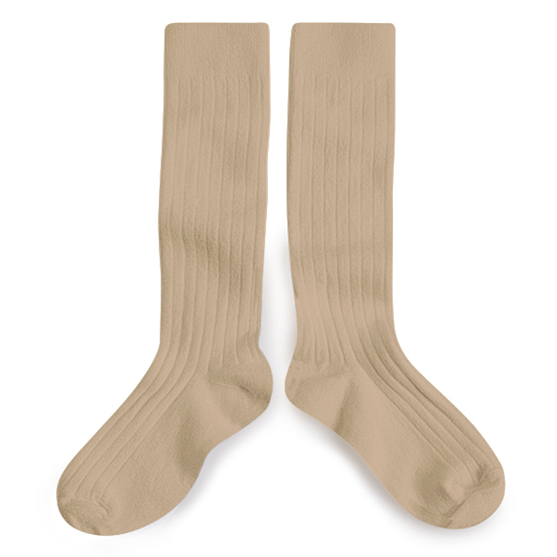Collegien La Haute - Ribbed Socks - Petite Taupe