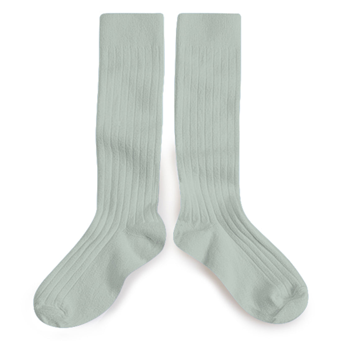 Collegien La Haute - Ribbed Socks - Aquamarine